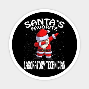 Santas Favorite Laboratory Technician Christmas Magnet